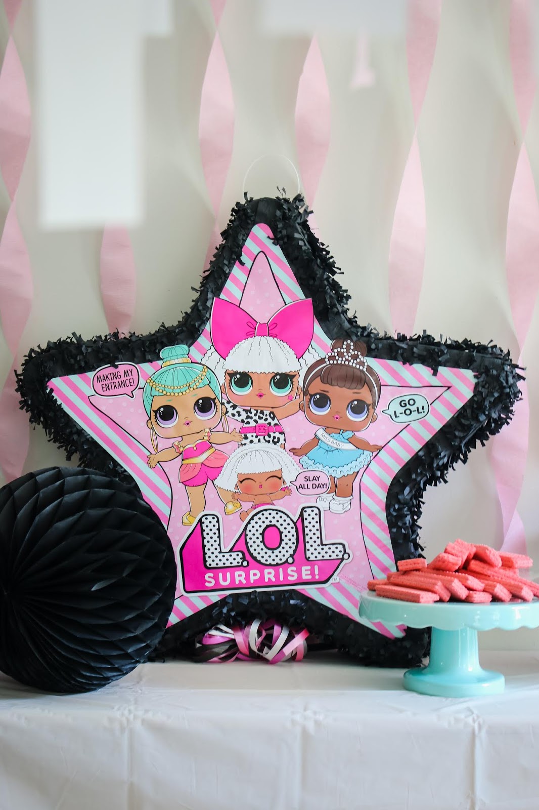 Nadia s LOL Dolls Birthday Party was So Cute Pretty Real